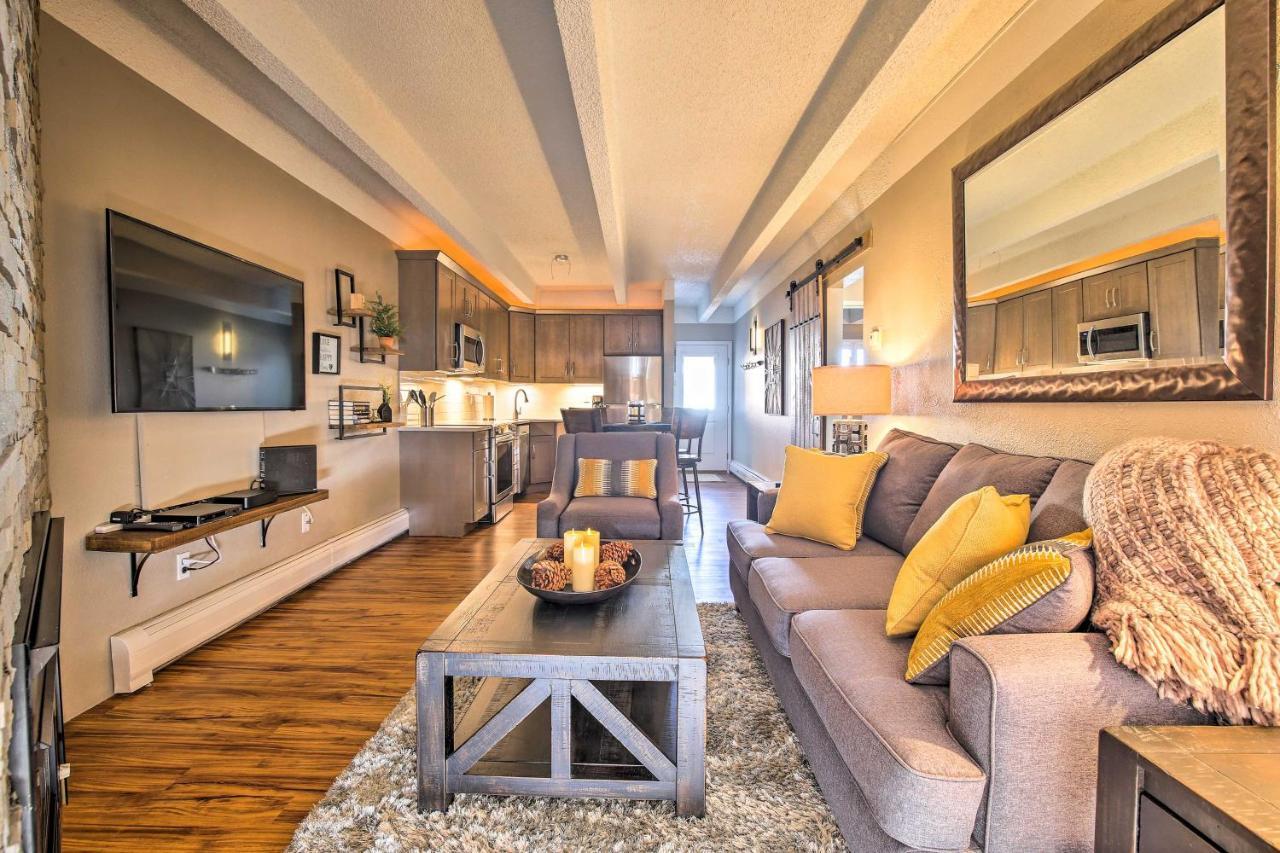 Modern Condo 2 Blocks To Main Street Frisco! Exterior photo